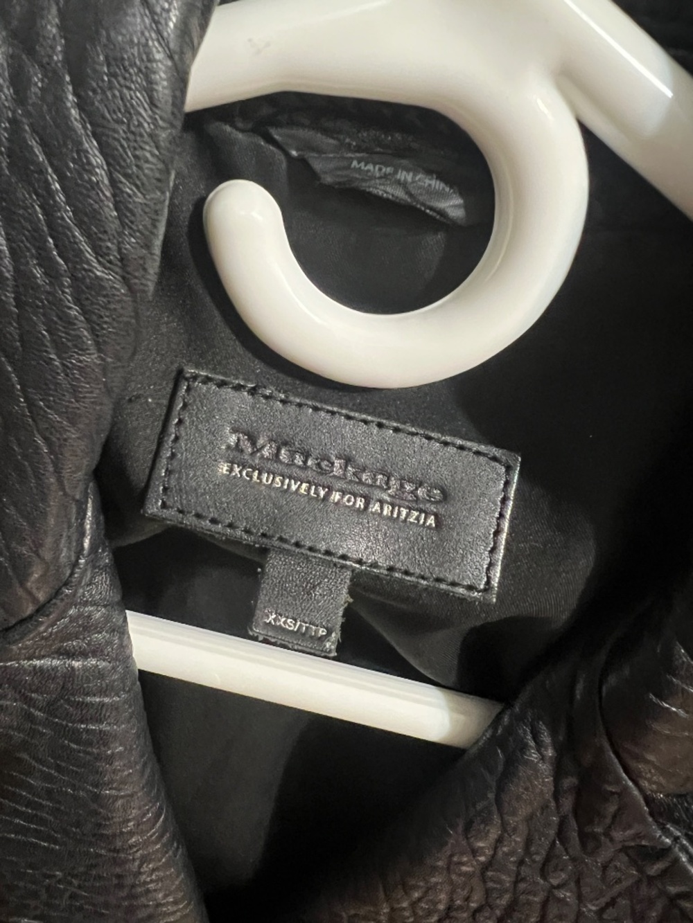 Mackage for Aritzia Rumer Leather Jacket  XXS - Picture 3 of 3